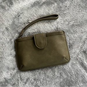 Cute neutral tone clutch wallet purse 👜